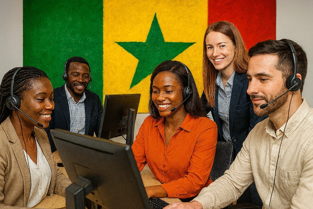 service client job sénégal